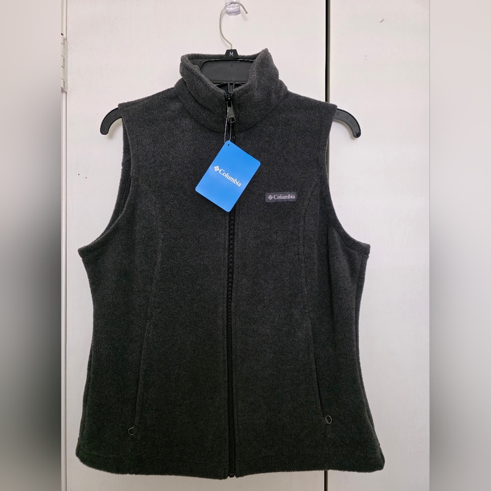 Columbia Gray Fleece Vest